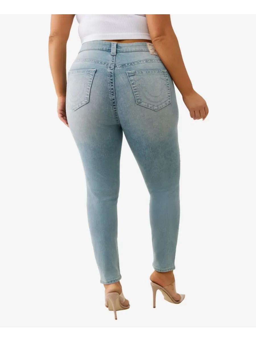Джинсы Jennie Curvy Skinny Mid Rise Jeans больших размеров True Religion, Peak Spot — изображение 3 из 3