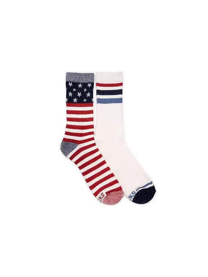 Мужские носки Crew, 2 пары MUK LUKS — изображение 1 из 3