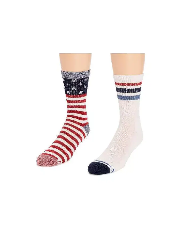 Мужские носки Crew, 2 пары MUK LUKS — изображение 2 из 3