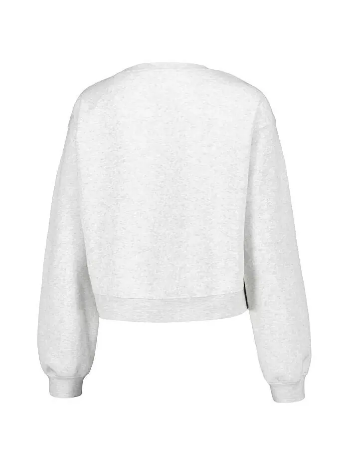 Женская укороченная толстовка-пуловер Florida Gators Core Chenille Oatmeal ZooZatz — изображение 2 из 3