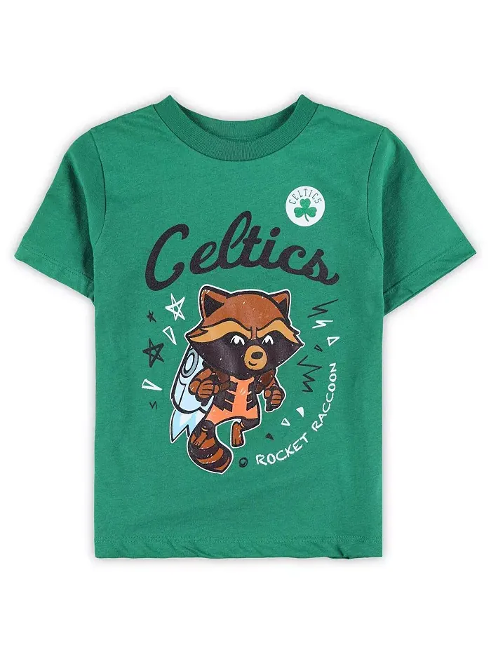 Детский набор из 2 футболок Boston Celtics Guardians Of The Galaxy Outerstuff — изображение 3 из 3