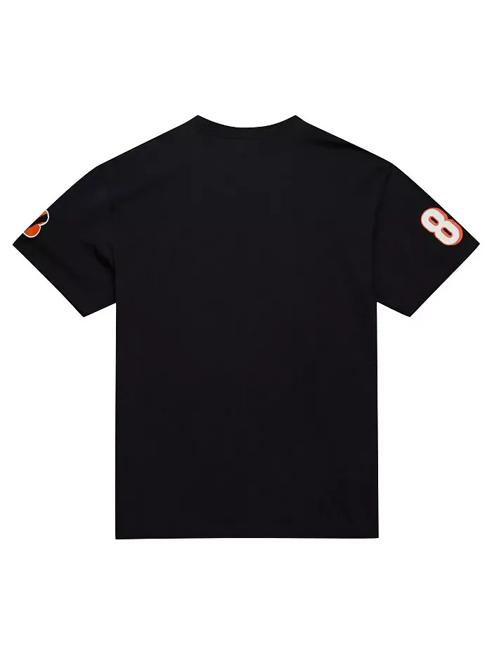 Мужская футболка с ником Chad Johnson, черная, Cincinnati Bengals, бывший игрок Mitchell & Ness — изображение 2 из 3