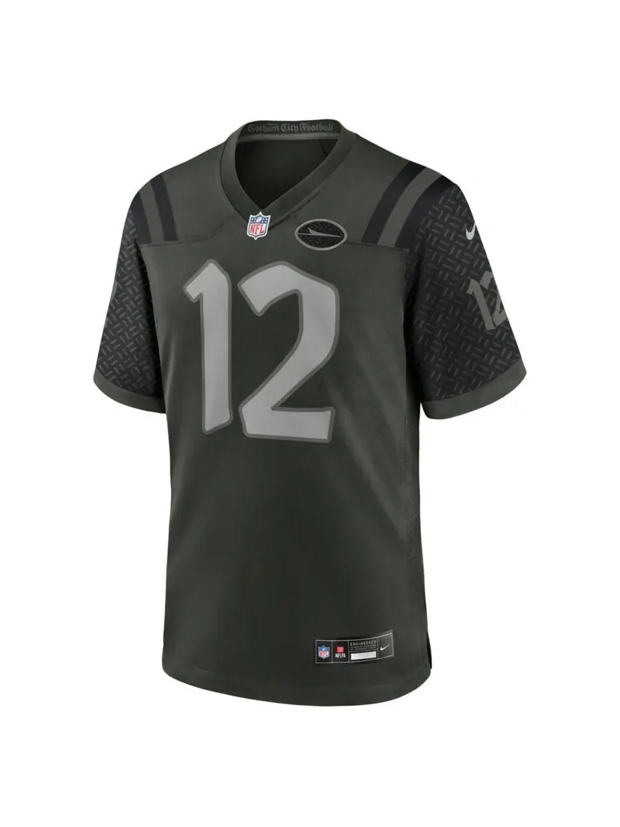 Nike Мужская игровая майка Джо Намата Gotham Green New York Jets из коллекции Rivalries 2025 года — изображение 2 из 3
