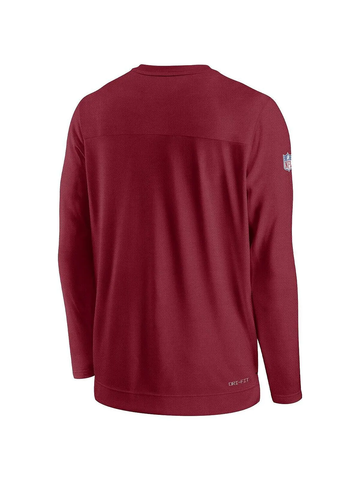 Мужская футболка с длинным рукавом Cardinal Arizona Cardinals Lockup Performance Nike — изображение 3 из 3, красный