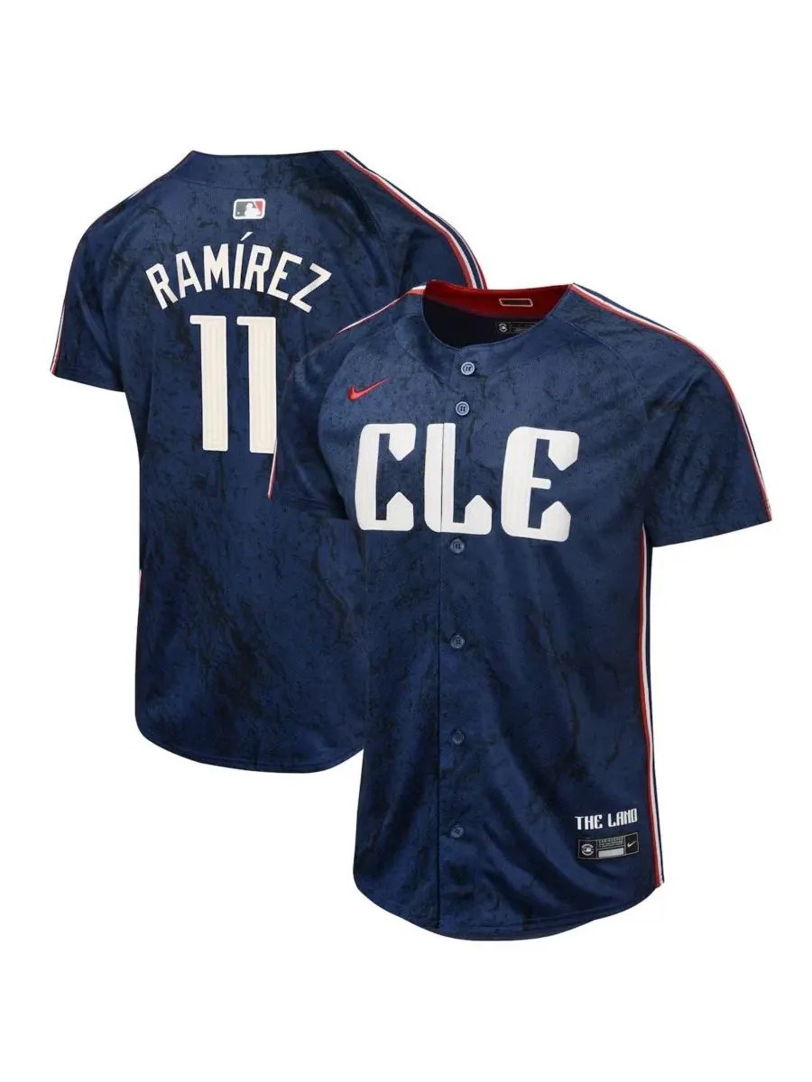 Футболка Big Boys and Girls Хосе Рамиреса Cleveland Guardians 2024 City Connect Limited Jersey Nike — изображение 1 из 3