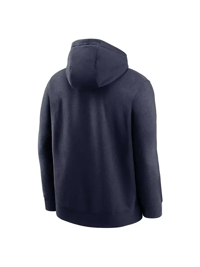 Мужская синяя толстовка с капюшоном Tennessee Titans Club Logo Nike — изображение 3 из 3