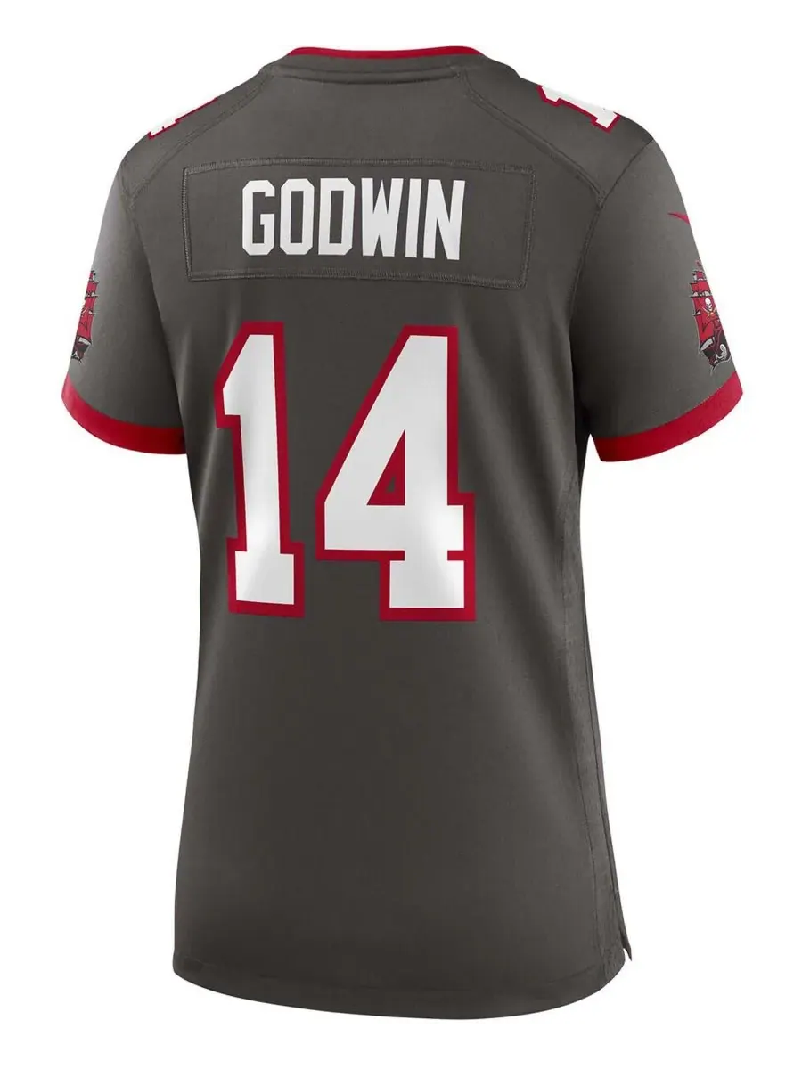 Женская альтернативная игровая футболка Криса Годвина из команды Tampa Bay Buccaneers Nike — изображение 5 из 6, красный