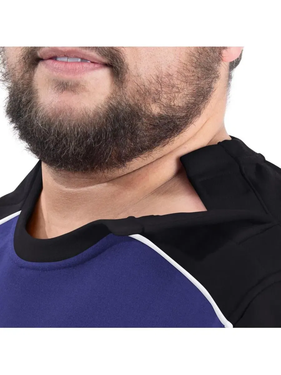 Мужская фиолетовая толстовка Baltimore Ravens Adaptive Lord Stanley с круглым вырезом G-Iii Sports — изображение 3 из 4