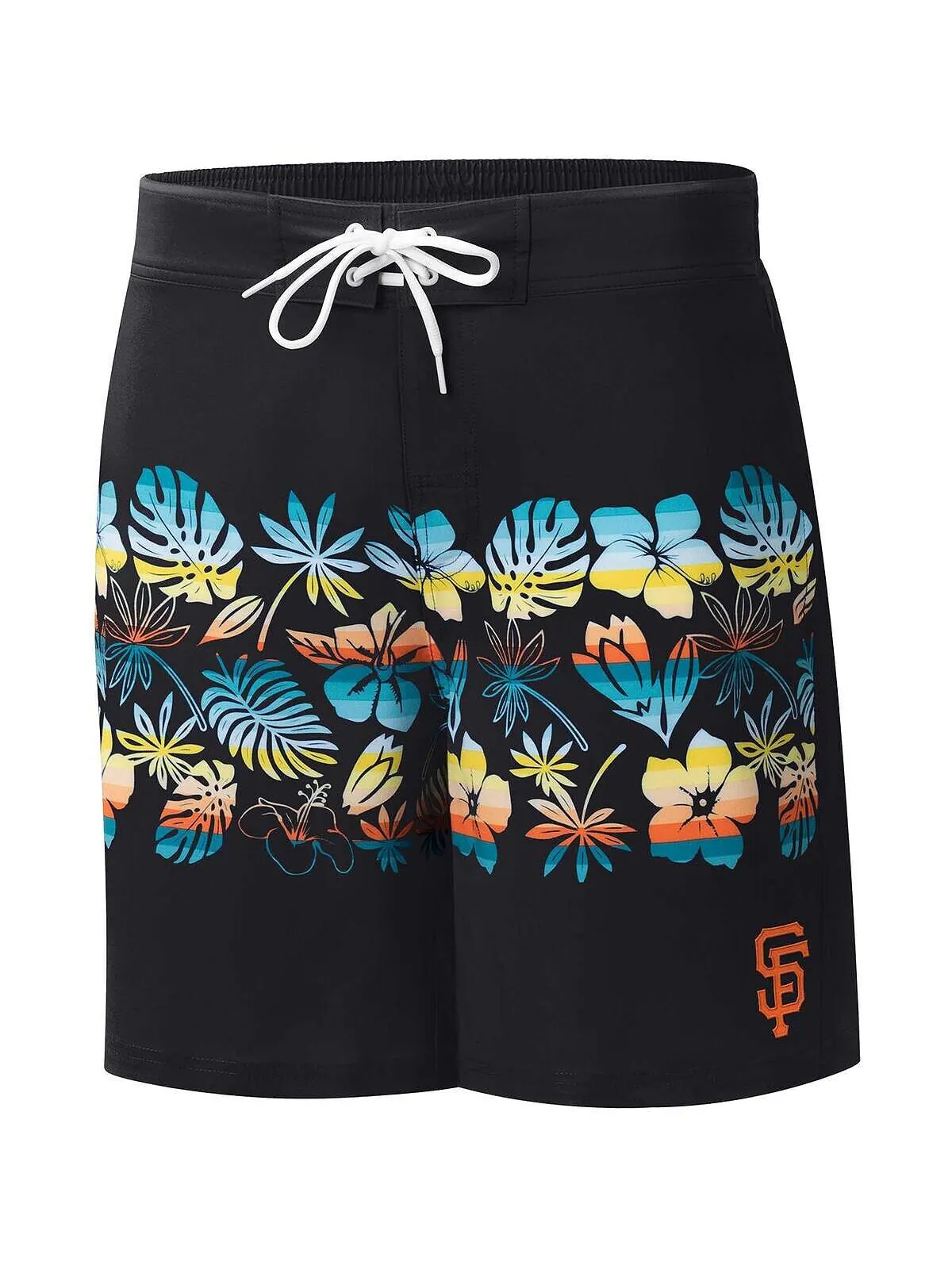 Мужские черные шорты для плавания San Francisco Giants Breeze Volley G-III Sports by Carl Banks — изображение 2 из 3, черный