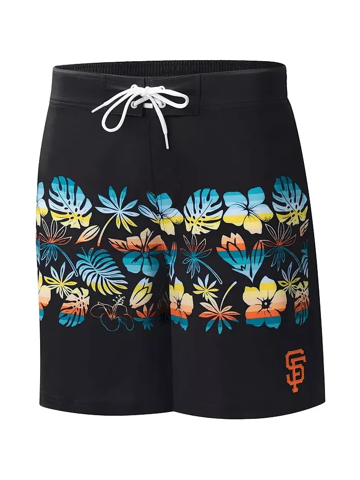 Мужские черные плавательные шорты San Francisco Giants Breeze Volley G-III Sports by Carl Banks — изображение 2 из 3