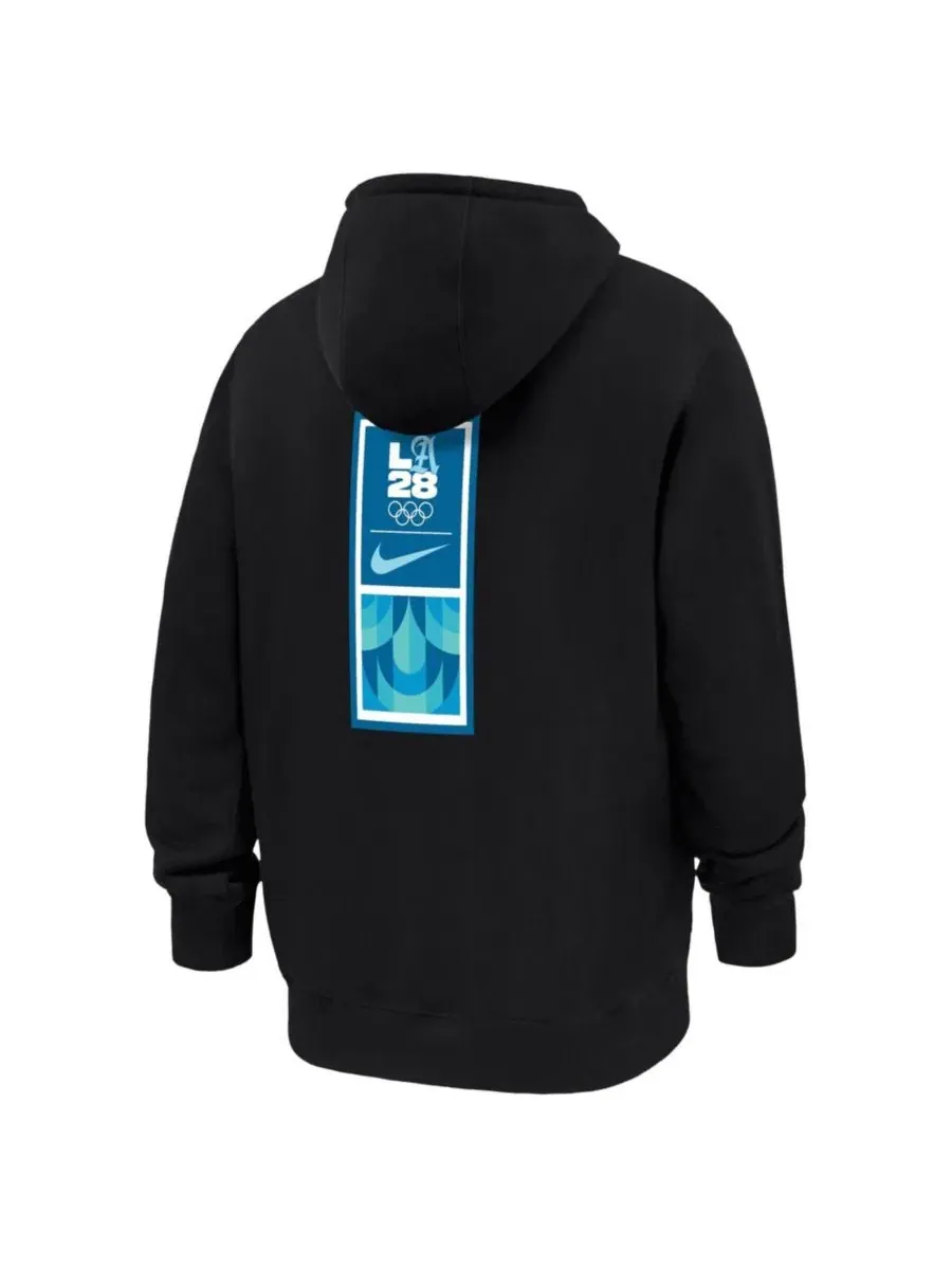Худи на молнии Nike — изображение 3 из 3, черный
