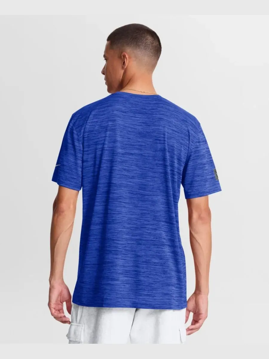 Футболка с длинным рукавом Los Angeles Rams Sideline Dri-FIT Velocity Nike — изображение 2 из 5, королевский