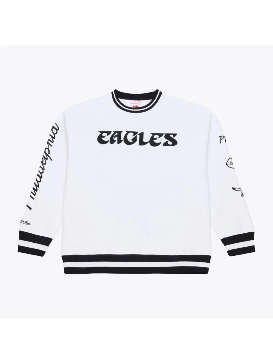 Свитшот Arctic Fleece Mitchell & Ness — изображение 1 из 4, белый
