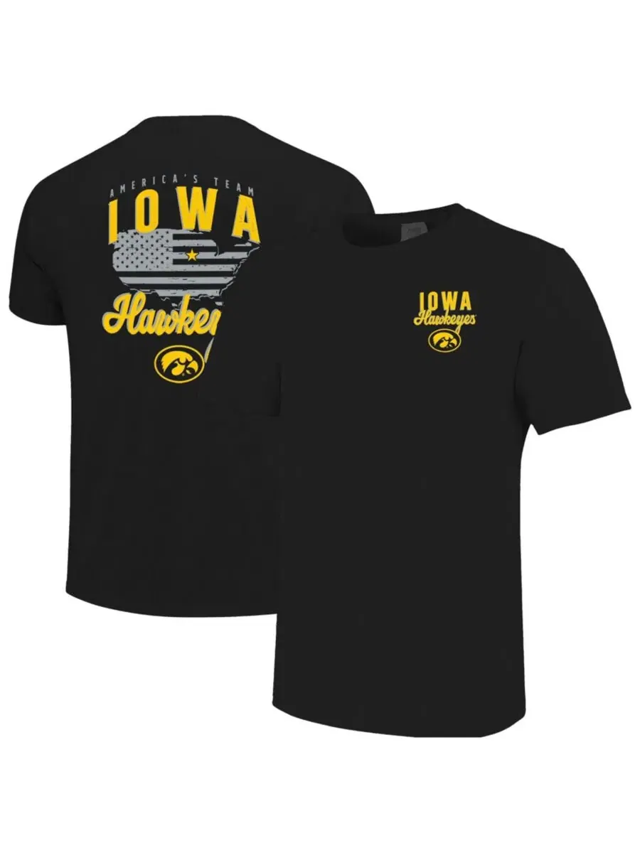 Футболка с принтом Iowa Hawkeyes America's Team Image One