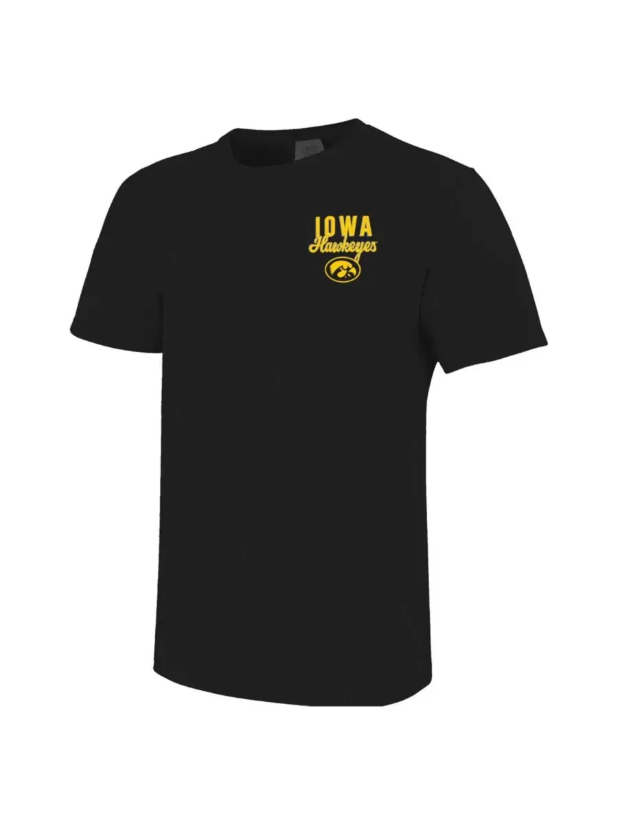 Футболка с принтом Iowa Hawkeyes America's Team Image One — изображение 3 из 3, черный