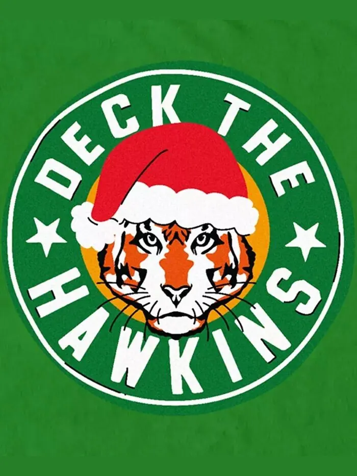 Мужская футболка с коротким рукавом Deck the Hawkins Fifth Sun — изображение 3 из 3