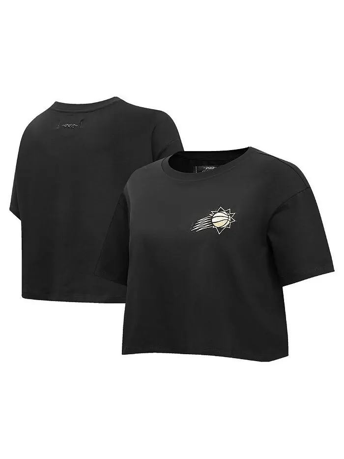 Женская черная футболка свободного кроя Phoenix Suns Holiday Glam Pro Standard — изображение 1 из 4, черный