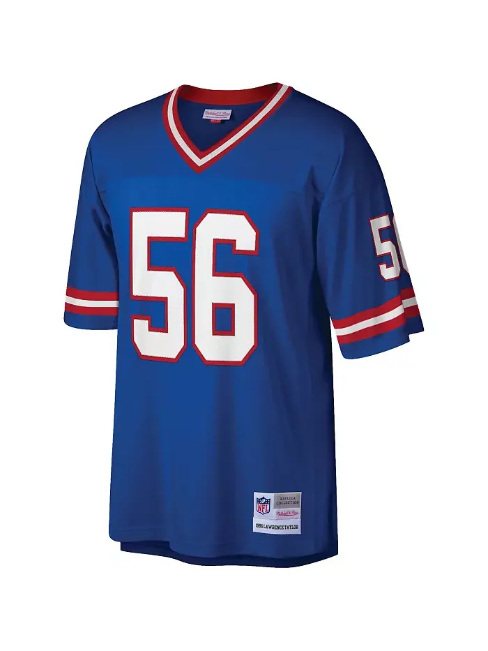 Мужская реплика джерси Lawrence Taylor Royal New York Giants Legacy Mitchell & Ness — изображение 2 из 3