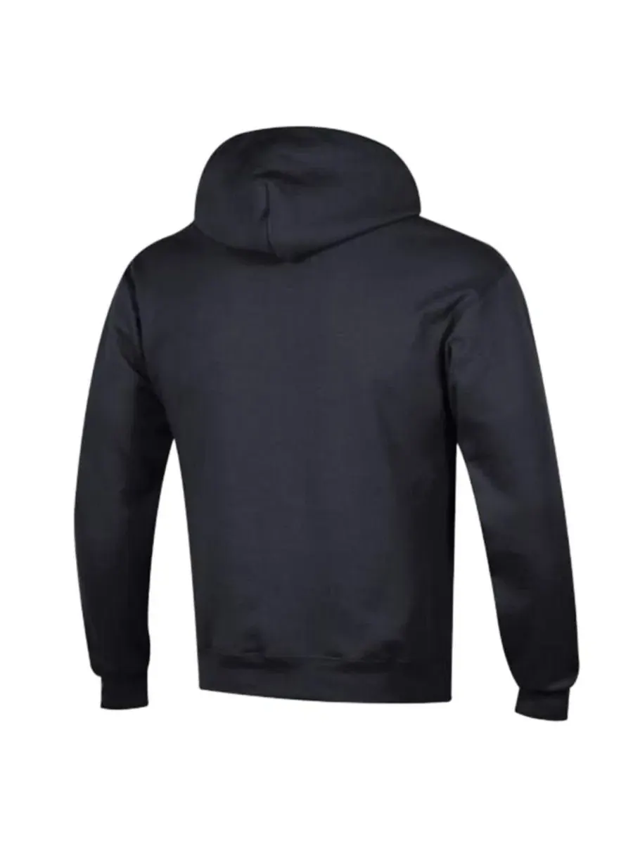 Толстовка на молнии Champion Power Blend Arch over Logo Hoodie — изображение 3 из 3, черный