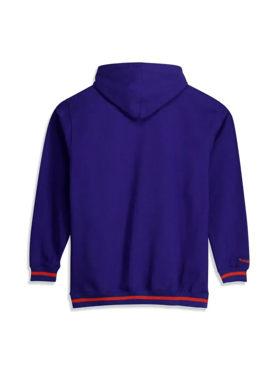 Худи с флисовой подкладкой New York Knicks Hardwood Classics Mitchell & Ness — изображение 2 из 3, синий
