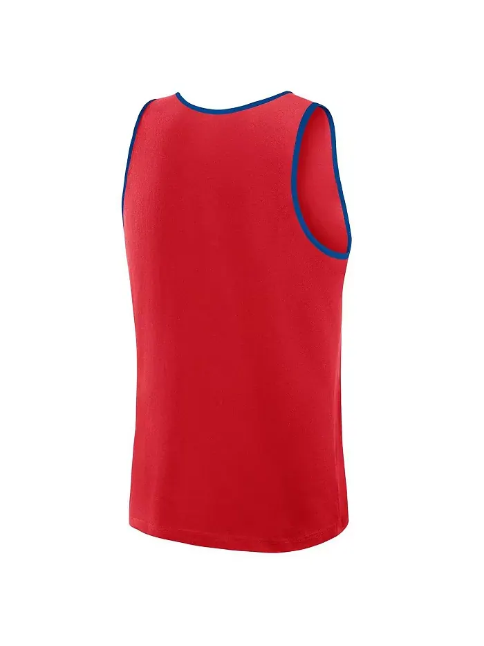 Мужская красная майка Philadelphia Phillies Unmatched Success Logo Athletic — изображение 2 из 3