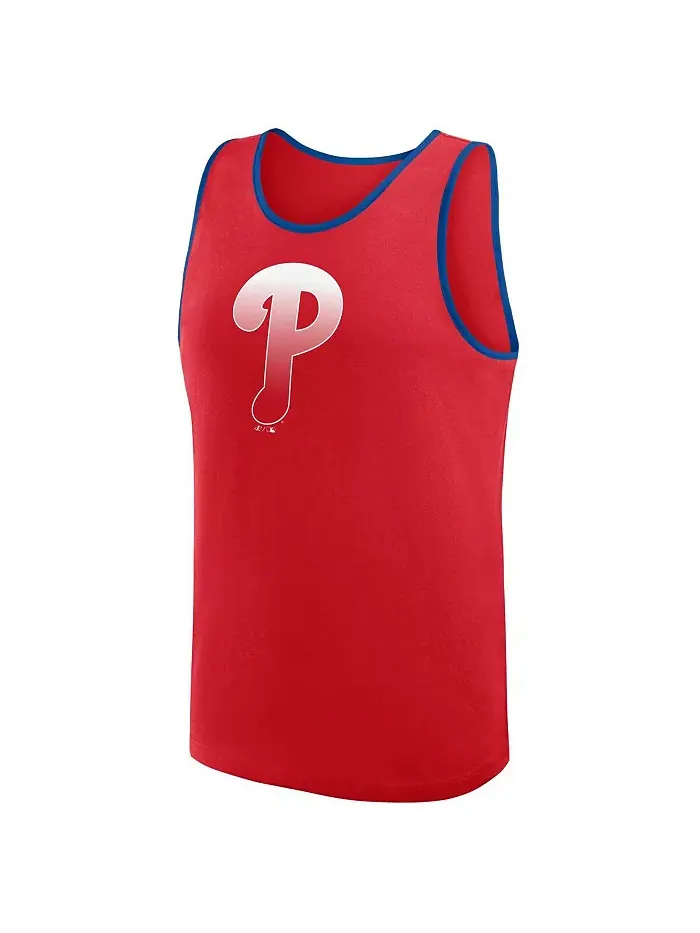 Мужская красная майка Philadelphia Phillies Unmatched Success Logo Athletic — изображение 3 из 3