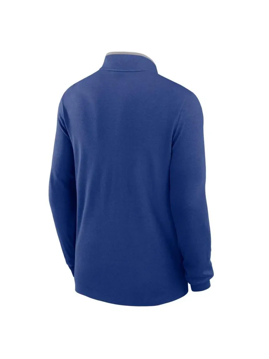 Мужская толстовка поло Nike Los Angeles Dodgers Dri-FIT Victory Half-Zip — изображение 3 из 3, королевский
