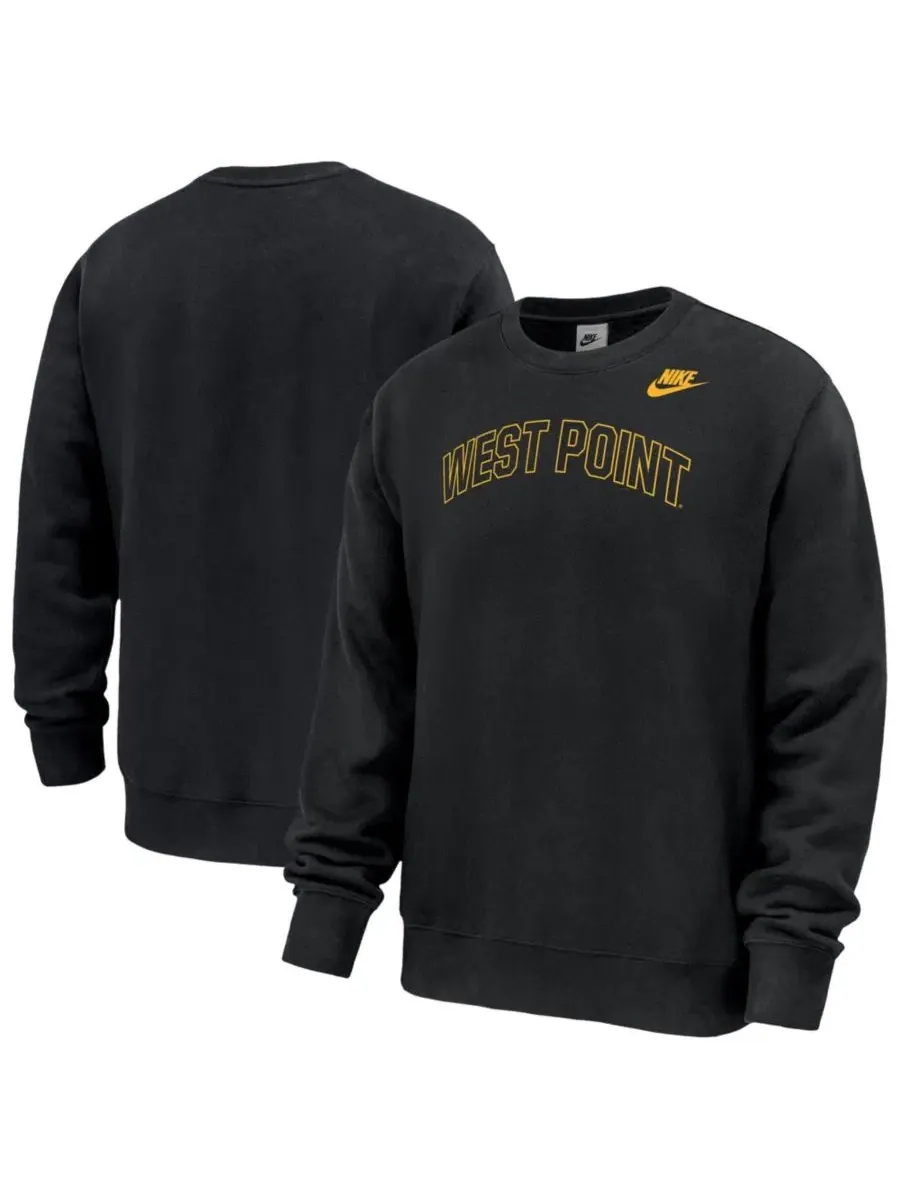 Свитшот с длинным рукавом Classic Collection Club Fleece Nike — изображение 1 из 3, черный