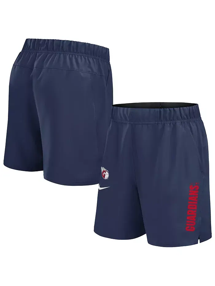 Мужские синие шорты Cleveland Guardians Woven Victory Performance Nike — изображение 1 из 3