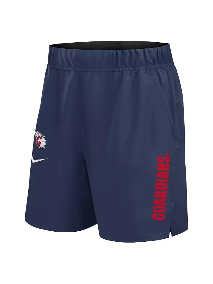 Мужские синие шорты Cleveland Guardians Woven Victory Performance Nike — изображение 2 из 3