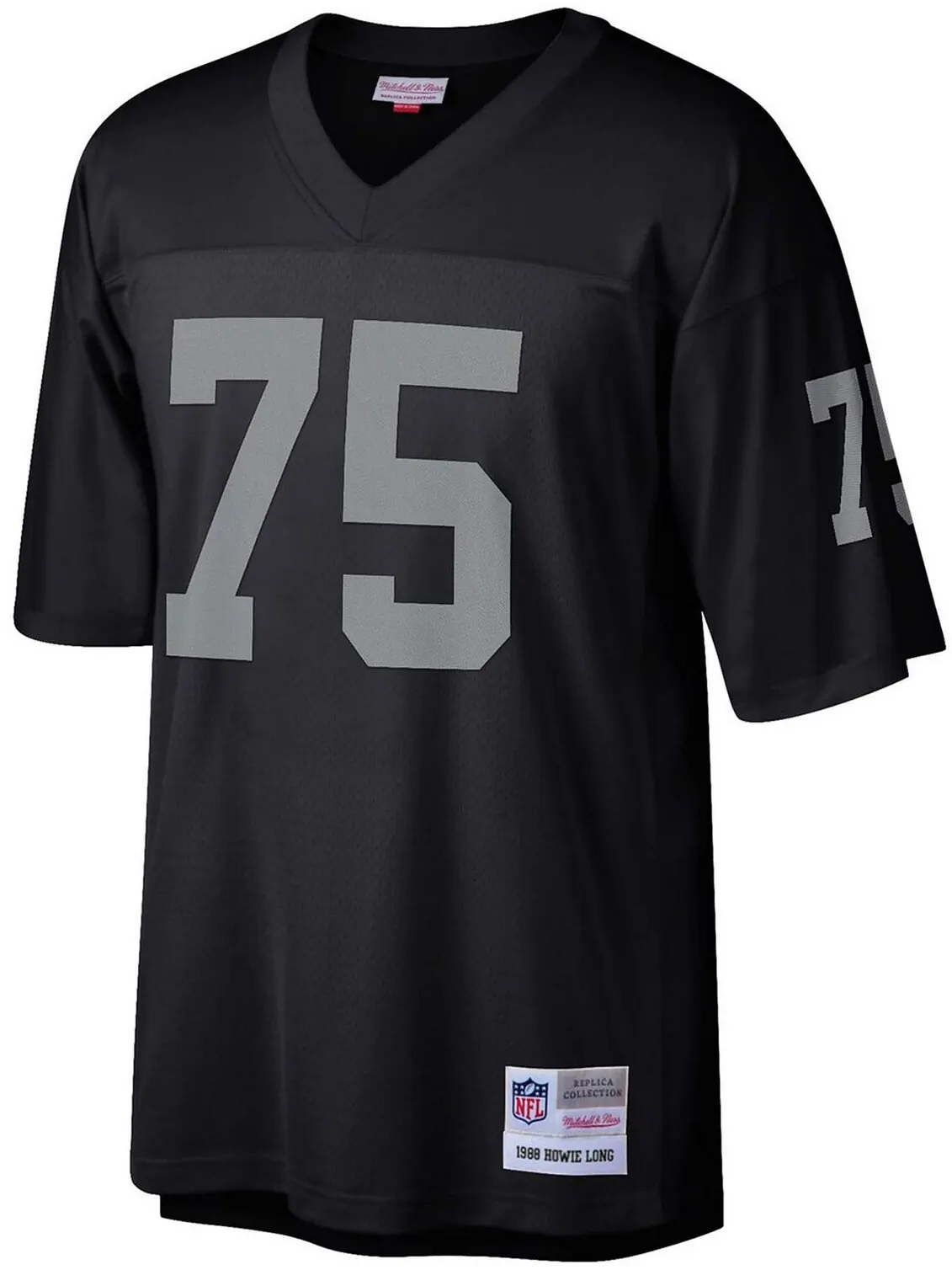 Мужская длинная копия джерси las vegas raiders howie legacy Mitchell & Ness — изображение 2 из 3, черный