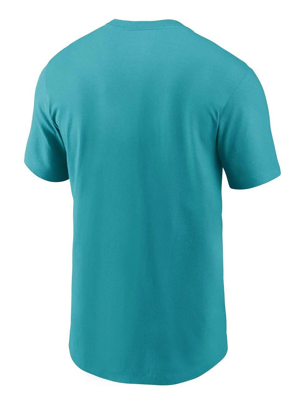Мужская футболка с логотипом Aqua Miami Dolphins Primary Nike — изображение 3 из 3, голубой