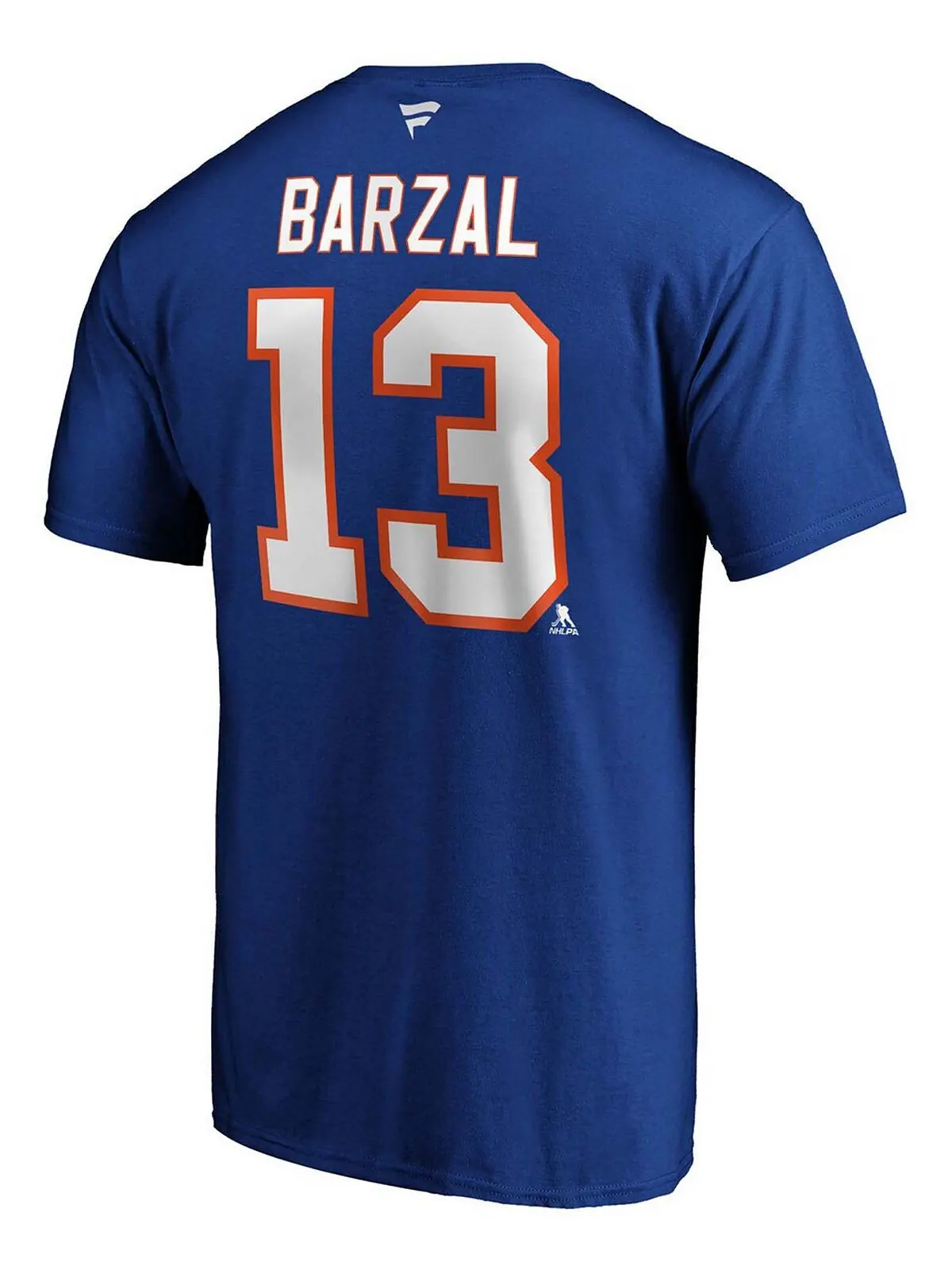 Мужская футболка mathew barzal royal new york islanders team с аутентичным названием и номером — изображение 3 из 3