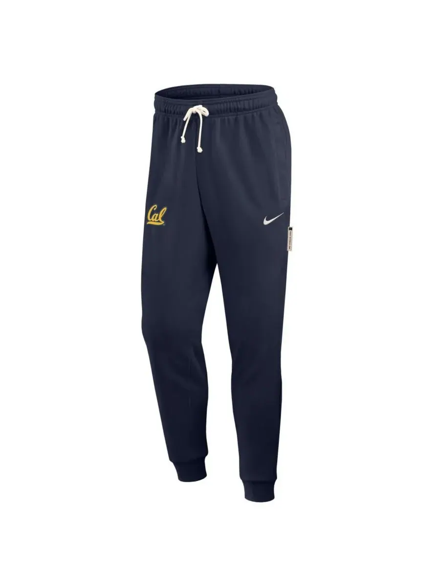 Nike Мужские темно-синие спортивные брюки Cal Bears 2025 Sideline Performance Taper Pants — изображение 2 из 3, темно-синий