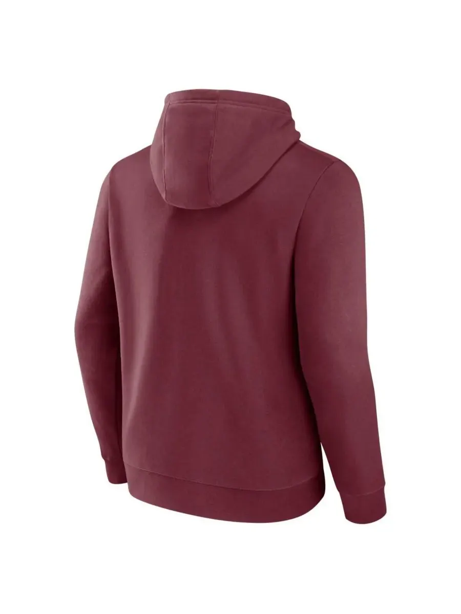 Fanatics Мужская толстовка с капюшоном бордового цвета с арочным логотипом Minnesota Golden Gophers — изображение 3 из 3