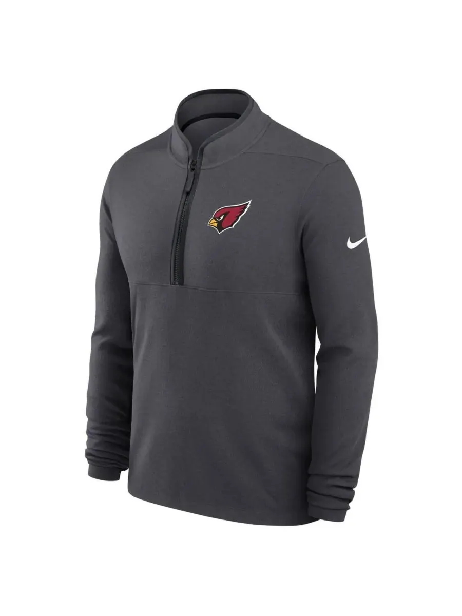Nike Мужская легкая толстовка с капюшоном на молнии до середины груди с символикой Arizona Cardinals — изображение 3 из 3