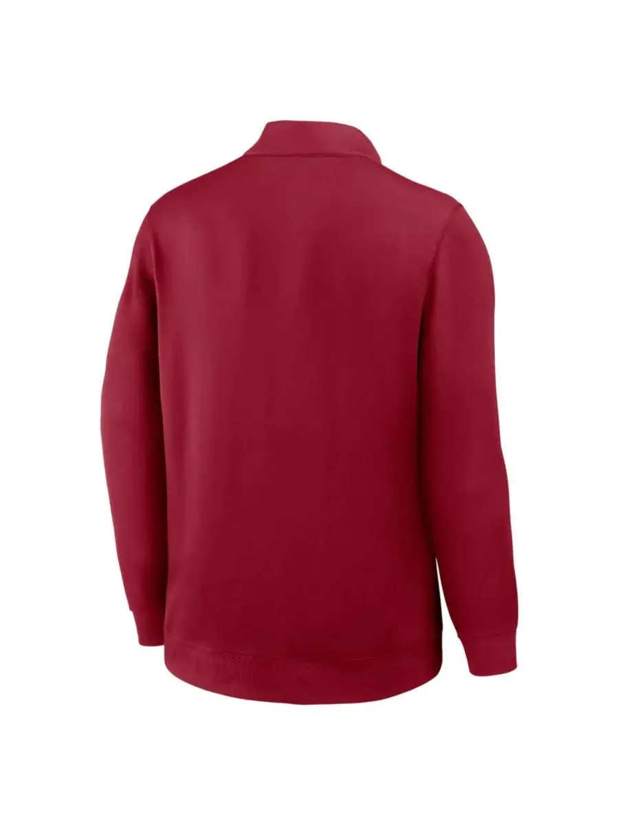 Мужская толстовка Cardinal USC Trojans 2025 Coaches Premium Dri-FIT с половинной молнией Nike — изображение 3 из 5, красный