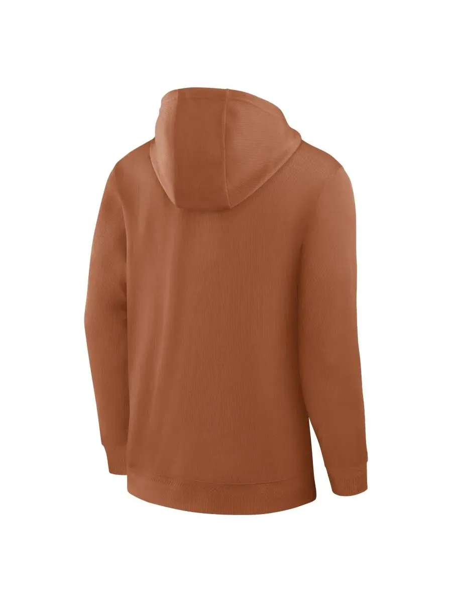 Худи с четверть-застежкой Nike Texas Longhorns Coaches Premium Dri-FIT — изображение 6 из 6, оранжевый