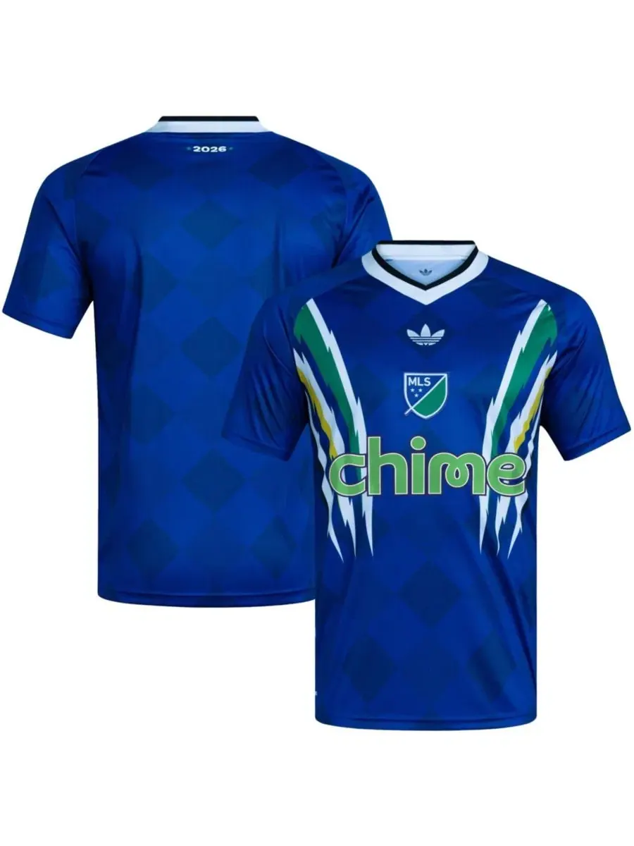 Футболка MLS All-Star Game 2026 с коротким рукавом adidas — изображение 1 из 2, синий