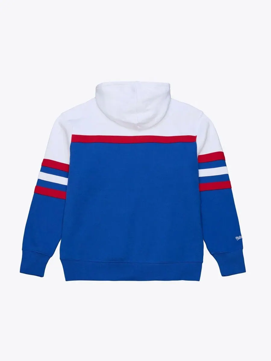 Худи с принтом Head Coach Mitchell & Ness — изображение 4 из 4, королевский