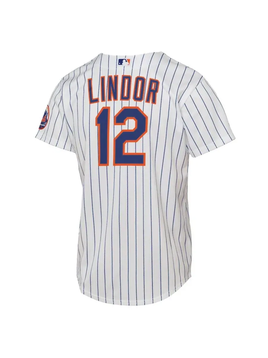 Детская футболка Francisco Lindor с принтом Nike — изображение 3 из 3, белый