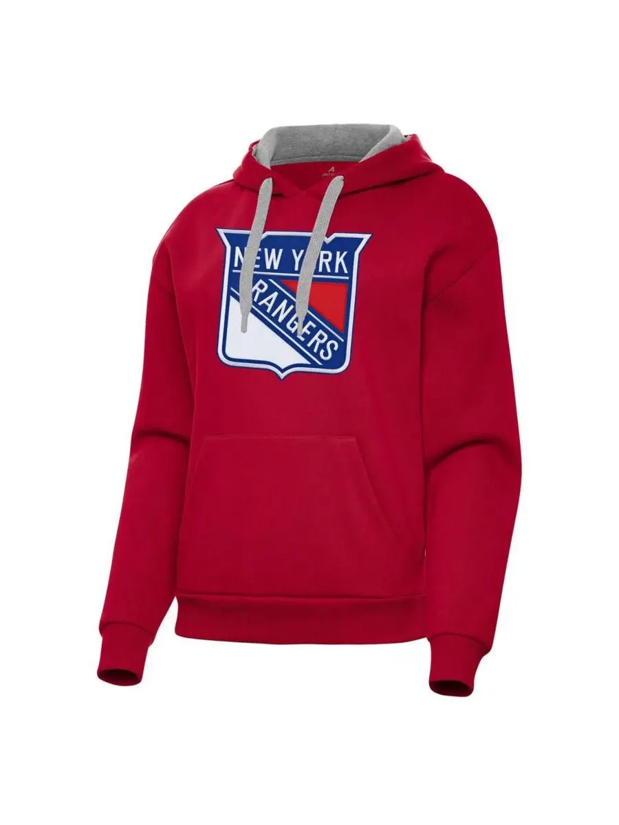 Женский худи с капюшоном Victory с вышивкой New York Rangers Antigua — изображение 1 из 1, красный