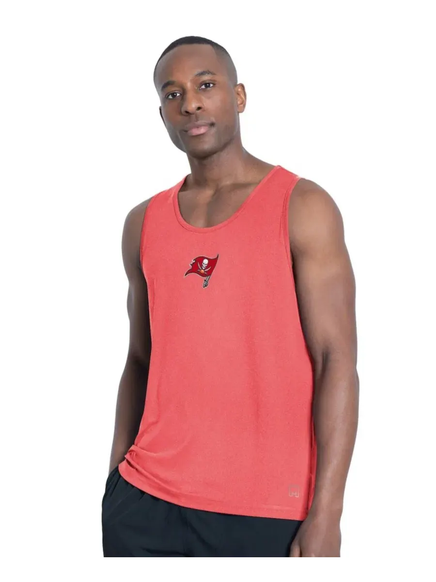 Топ без рукавов с принтом Energy Scoop Neck Tank Top MSX by Michael Strahan — изображение 1 из 5, красный