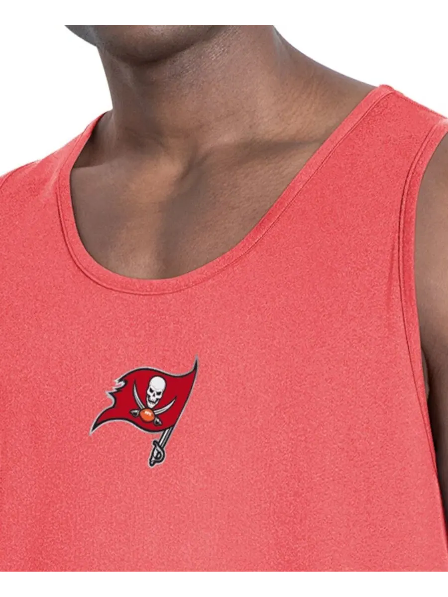 Топ без рукавов с принтом Energy Scoop Neck Tank Top MSX by Michael Strahan — изображение 4 из 5, красный
