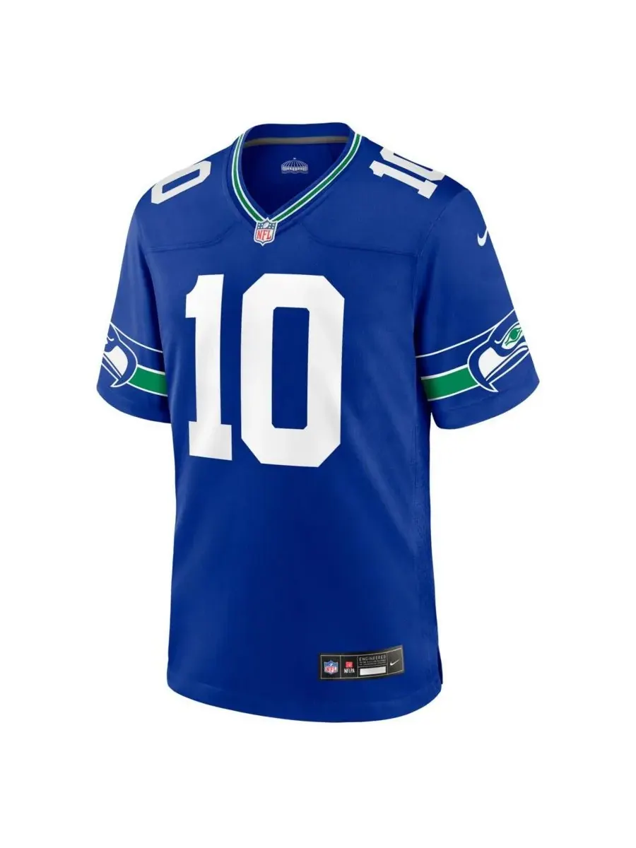 Мужская альтернативная игровая футболка Cooper Kupp Royal Seattle Seahawks Nike — изображение 2 из 3, королевский