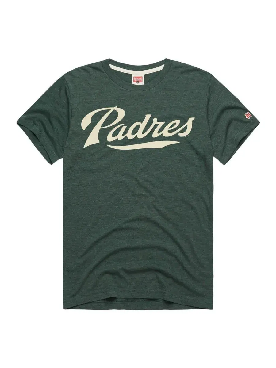 Футболка с коротким рукавом Hyper Local Tri-Blend San Diego Padres Homage — изображение 2 из 3, зеленый