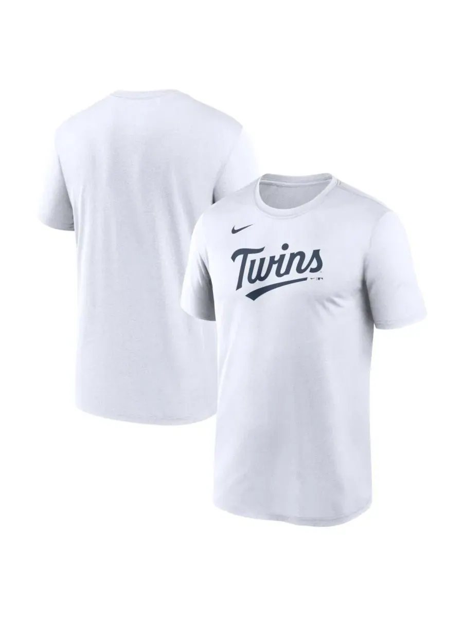 Футболка с технологией Dri-FIT New Legend Wordmark Nike — изображение 1 из 3, белый