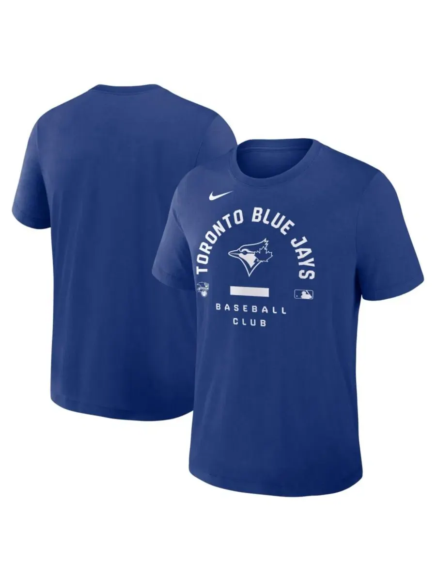 Футболка с коротким рукавом и технологией Dri-FIT, модель Early Work Nike — изображение 1 из 3, королевский