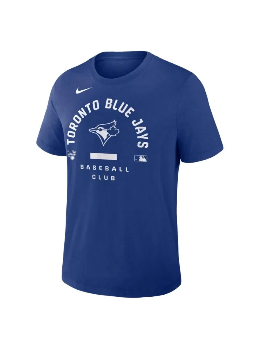 Футболка с коротким рукавом и технологией Dri-FIT, модель Early Work Nike — изображение 2 из 3, королевский