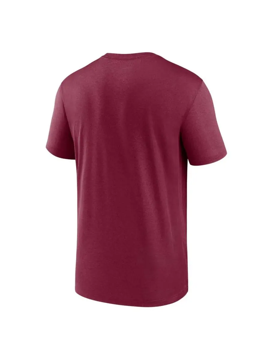 Мужская футболка Garnet Florida State Seminoles Primary Logo Legend Performance Nike — изображение 2 из 3, гранат